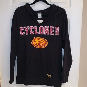 PINK Iowa State Cyclones Hoodie - NWT